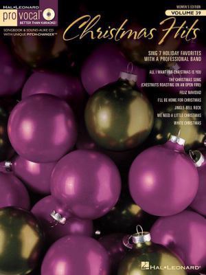 Christmas Hits: Pro Vocal Women's Edition Volum... 1423458206 Book Cover