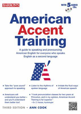 American Accent Training with 5 Audio CDs 1438071655 Book Cover