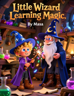 Little Wizard Learning Magic B0GJPZKJRQ Book Cover