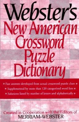 The Merriam-Webster Crossword Puzzle Dictionary 0831791640 Book Cover