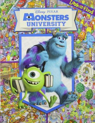 Look and Find Monsters University 1412796490 Book Cover