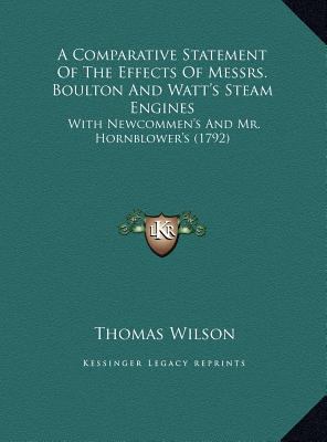 A Comparative Statement Of The Effects Of Messr... 1169456359 Book Cover