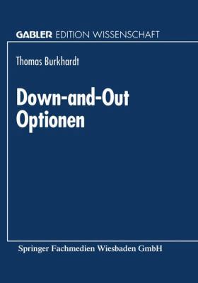 Down-And-Out Optionen [German] 3824460890 Book Cover