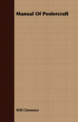 Manual Of Postercraft 1443704687 Book Cover