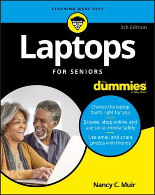 Laptops for Seniors for Dummies 1119420261 Book Cover