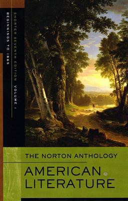 The Norton Anthology of American Literature 0393930564 Book Cover