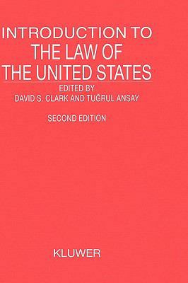 Introduction to the Law of the United States, S... 9041117016 Book Cover
