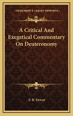 A Critical and Exegetical Commentary on Deutero... 1163401846 Book Cover