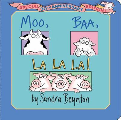 Moo, Baa, La La La!: Special 30th Anniversary E... B00P6MIOQ4 Book Cover