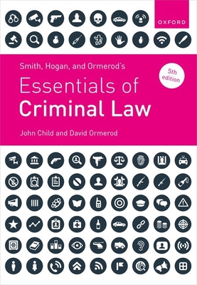 Smith, Hogan and Ormerod's Essentials of Crimin... 0198873093 Book Cover