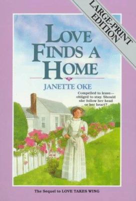 Love Finds a Home [Large Print] 1556610939 Book Cover