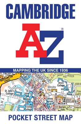 Cambridge A-Z Pocket Street Map 0008657556 Book Cover