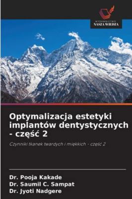 Optymalizacja estetyki implantów dentystycznych... [Polish] 6208707412 Book Cover