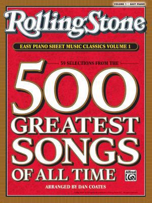 Rolling Stone Easy Piano Sheet Music Classics, ... 0739052365 Book Cover