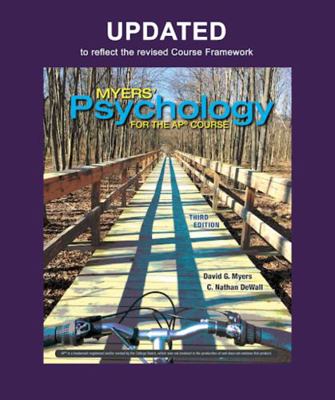 Updated Myers' Psychology for the Ap(r) Course 1319362540 Book Cover