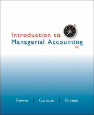 Introduction to Managerial Accounting B007SN6A0G Book Cover