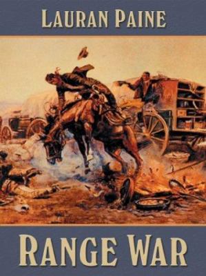 Range War [Large Print] 0786254742 Book Cover