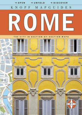 Knopf Mapguides: Rome: The City in Section-By-S... 0375711007 Book Cover