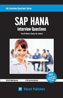 SAP HANA Interview Questions You'll Most Likely... 1490318682 Book Cover