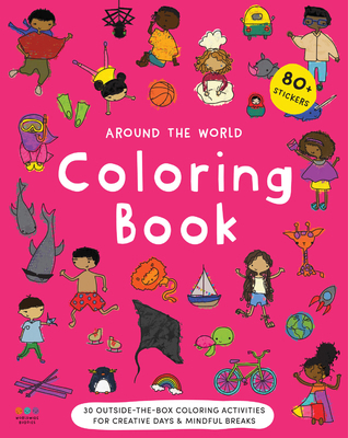 Around the World Coloring Book B0BX9FH365 Book Cover