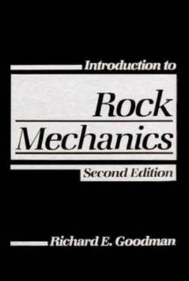 Introduction to Rock Mechanics 0471812005 Book Cover