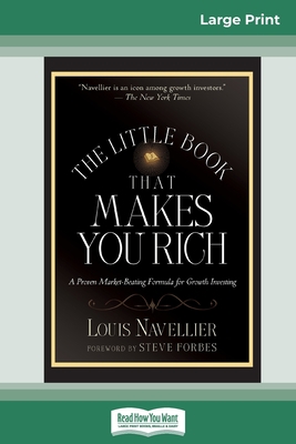 The Little Book That Makes You Rich (16pt Large... [Large Print] 036932188X Book Cover