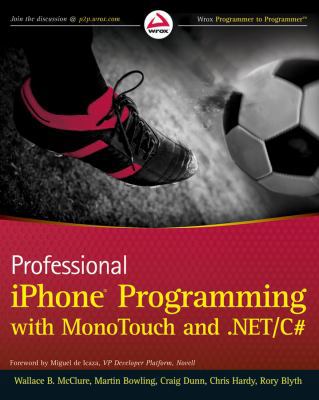 Professional iPhone Programming with MonoTouch ... 047063782X Book Cover