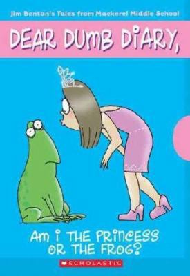 Dear Dumb Diary, Am I the Princess or the Frog? 0439801001 Book Cover