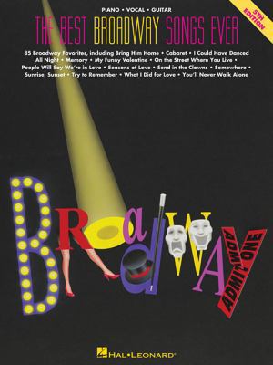 The Best Broadway Songs Ever 079350628X Book Cover
