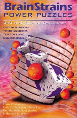 BrainStrains Power Puzzles: 240 Mind-Blowing Ch... 1402701942 Book Cover
