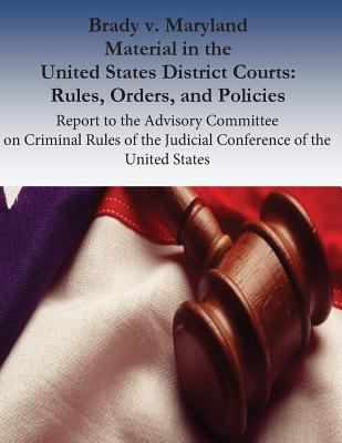 Brady v. Maryland Material in the United States... 1537584847 Book Cover