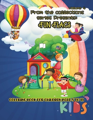 Collections 4 - Fun Flags - Coloring book B0CV4PFLL3 Book Cover