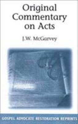 Original Commentary On Acts 0892254920 Book Cover