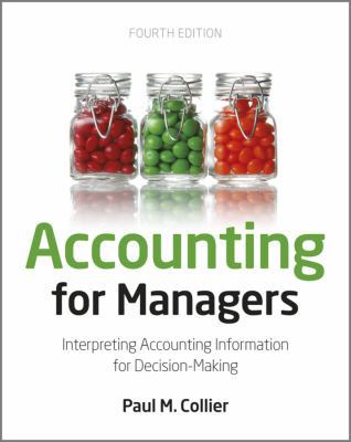 Accounting for Managers 4e 1119979676 Book Cover