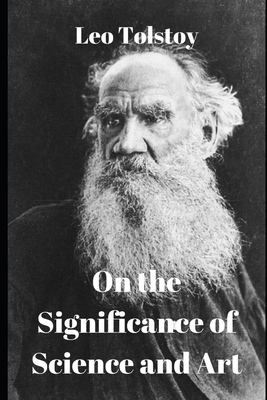On the Significance of Science and Art 1656474344 Book Cover