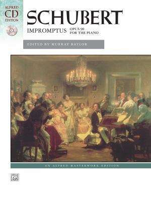 Schubert -- Impromptus, Op. 90: Book & CD [With... 0739077619 Book Cover