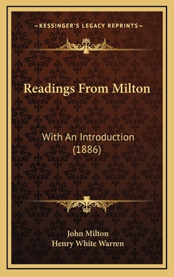 Readings from Milton: With an Introduction (1886) 1165030071 Book Cover