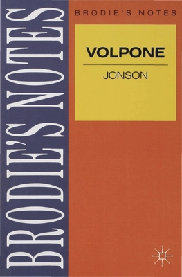 Jonson: Volpone 0333581318 Book Cover