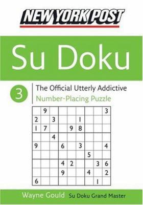 New York Post Sudoku 3: The Official Utterly Ad... 0060885335 Book Cover