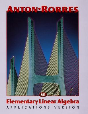 Elementary Linear Algebra 0471170526 Book Cover