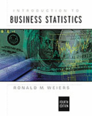 Introduction to Business Statistics 0534407765 Book Cover