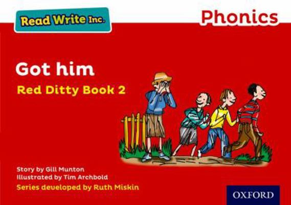 Read Write Inc. Phonics: Red Ditty Book 2 Got Him 0198371209 Book Cover