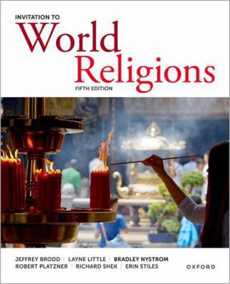 Invitation to World Religions 0197771343 Book Cover