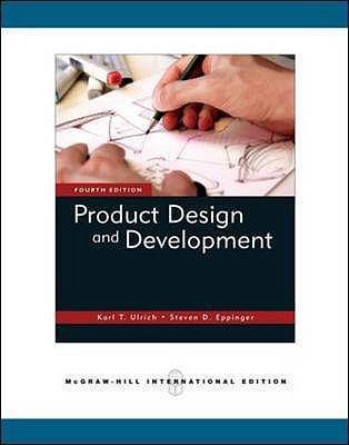 Product Design and Development, 4th Edition 0071259473 Book Cover