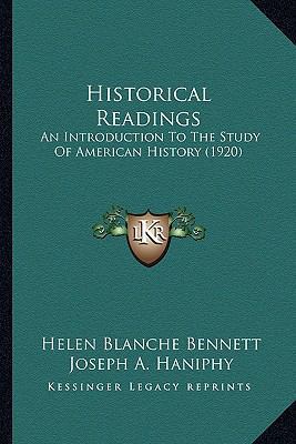Historical Readings: An Introduction To The Stu... 116467112X Book Cover