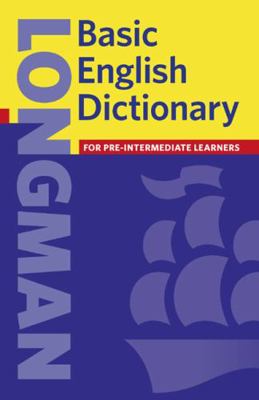 Basic English Dictionary 0582438500 Book Cover