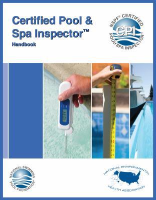 Paperback Certified Pool and Spa Inspector Handbook Book