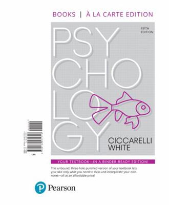 Psychology -- Books a la Carte 0134571711 Book Cover