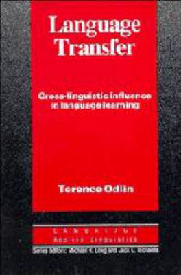 Language Transfer 0521371686 Book Cover