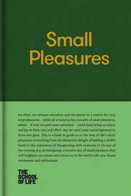 Small Pleasures 0993538738 Book Cover